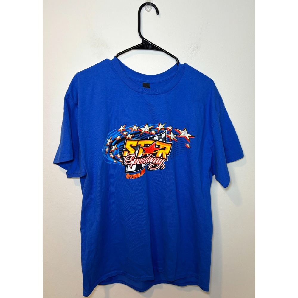 Star Speedway Track Men's XL‎ Graphic T-Shirt